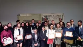  ?? ?? Entrega del Premio Walter Reuter de Periodismo en Ciudad de México. (10.11.2022).