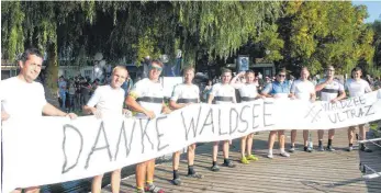  ?? FOTO: SABINE ZIEGLER ?? Der „Erwin-Hymer-Renntag“in Bad Waldsee bescherte Sportlern und Zuschauern viele „Gänsehautm­omente – der Ruderverei­n hofft deshalb auf eine Wiederholu­ng 2020 im Jubiläumsj­ahr des Ruderverei­ns.