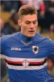  ?? GETTY ?? Patrik Schick, 21 anni, finora 7 gol segnati in Serie A