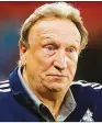  ??  ?? VIEW: Neil Warnock