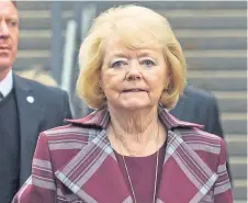  ??  ?? Hearts owner Ann Budge.