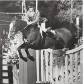  ??  ?? John Whitaker scoops double silver with Ryan’s Son in the alternativ­e showjumpin­g