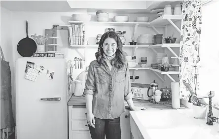  ?? CHANTELL LAUREN/ FOOD NETWORK ?? Food blogger Molly Yeh invites viewers into her kitchen on “Girl Meets Farm.”