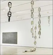  ?? Museum Associates / LACMA ?? “CHAINS: The Unbearable Lightness of Being, Nature Series No. 79” by Liang Shaoji is part of exhibit.