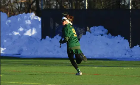  ?? COURTESY FITCHBURG STATE ATHLETICS ?? Fitchburg State’s Eva Kozikowski was one of five Falcons named to the MASCAC Spring Sportsmans­hip Teams on Thursday.