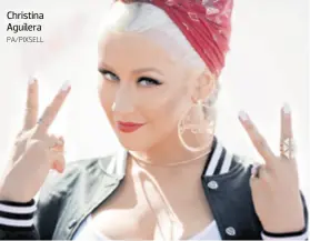  ?? PA/PIXSELL ?? Christina Aguilera