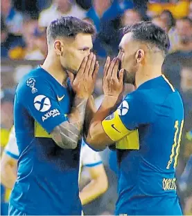  ??  ?? Zárate y Tevez. A los dos Boca les ofrece una quita importante.