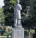  ??  ?? The statue of John Mitchel in Newry