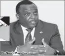  ??  ?? Dr Noah Manyika