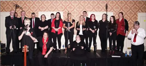  ??  ?? The Waterford High Hopes Choir will perform at St Michael’s Church, Gorey, on Friday, May 19, in a concert for Bunscoil Loreto’s pitch.