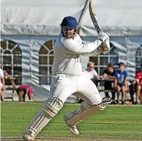  ?? Picture: Brian Rossiter ?? Dan Whincup during his innings of 91 for Frocester