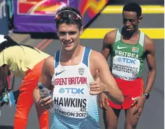  ?? Picture: PA. ?? Callum Hawkins: personal best in London.