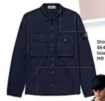  ?? ?? Shirt, about $649, Stone Island at MR PORTER