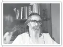  ?? ARCHIVE ?? ■ MS Golwalkar of the RSS, who met Mahatma Gandhi in September 1947. HT