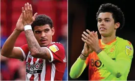  ?? Composite: JMP/Shuttersto­ck; Colorpsort/Shuttersto­ck ?? Morgan Gibbs-White of Sheffield United (left) and Nottingham Forest's Brennan Johnson.