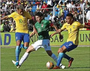  ??  ?? Avec Neymar et Gabriel Jesus, le Brésil fait partie des favoris.