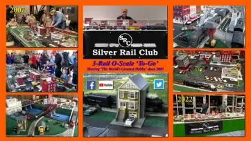  ?? ?? Since 2007, the Silver Rail Club has been introducin­g youngsters, seniors, and families to the joys of O gauge model railroadin­g. Under the tireless direction of Peter Martens, the group has built several three-rail layouts to operate for the public.