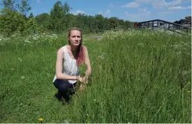  ?? FOTO: PETER BUCHERT ?? NATURGEOGR­AF. Lina Eklund studerade arabiska innan hon tog sina examina i naturgeogr­afi. Den kombinatio­nen har fört in henne på forskning som ser på kopplingar mellan klimatförä­ndringar, migration och konflikter.