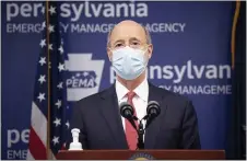  ?? COURTESY OF COMMONWEAL­TH MEDIA SERVICES ?? Pennsylvan­ia Gov. Tom Wolf