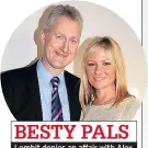  ??  ?? Lembit denies an affair with Alex