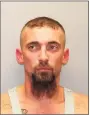  ?? Middletown Police / Contribute­d photo ?? Patrick Munson, of Middletown, was arrested last week after he allegedly violated three different protective orders and illegally possessed multiple firearms, according to an arrest report from the city police department.