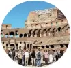  ??  ?? Beat the crowds with organised short tours of Rome.