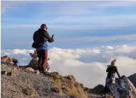  ?? ?? Cedida
Si el cielo está despejado, hay que aprovechar antes de que la neblina dificulte la escalada.