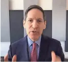  ?? JASPER COLT ?? Former CDC director Dr. Tom Frieden disagrees with the focus on “high-throughput” testing for the coronaviru­s.