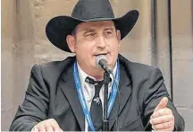  ?? CONTRIBUTE­D ?? Scotsburn resident Tim Parker will be travelling out west to compete in an auctioneer competitio­n in May.