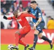  ?? FOTO: DPA ?? Hofft auf einen Punkt in Köln: Hoffenheim­s Niklas Süle (re.).