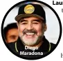  ??  ?? Diego Maradona