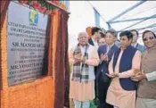 ?? HT PHOTO ?? Haryana chief minister Manohar Lal Khattar inaugurati­ng the smart grid pilot project in Panipat on Thursday.