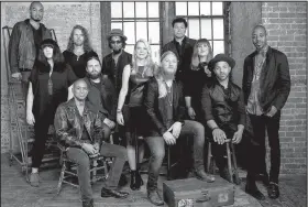  ??  ?? The Tedeschi Trucks Band performs Tuesday at the Walmart AMP in Rogers.