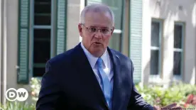  ??  ?? Scott Morrison's government is still facing pressure to sack the unnamed minister.