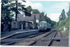  ?? CJL COLLECTION ?? It was a view similar to this which first sparked my interest in Much Wenlock station.