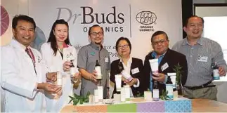  ??  ?? Dr Buds Organics is the latest range by the brand known for making safe personal care products.