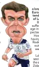  ??  ?? coach Zinedine Zidane believes he has no need to rush Gareth Bale (caricature) back from a long-term ankle injury as the European champions extended their lead at the top of La Liga yesterday.