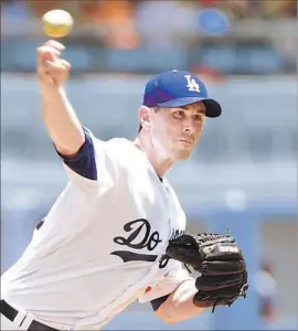  ?? Harry How Getty Images ?? DODGERS PITCHER Brandon McCarthy is a minority owner of Phoenix Rising FC, a minor league soccer club that has applied for membership in MLS.