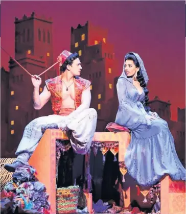  ??  ?? See Aladdin in London’s West End – and get your train travel for free
