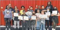  ?? SUBMITTED PHOTO ?? J.P. Ryon Elementary School took first-place in the Mobile App Design Challenge at the 2022 Maryland State Mathematic­s, Engineerin­g and Science Achievemen­t Virtual Showcase on May 7.