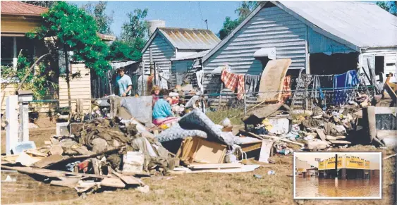  ??  ?? Thirty-one years have passed since the big flood in Charlevill­e. The town commemorat­ed the event on April 20. Head online to see a full gallery of pictures from the flood.