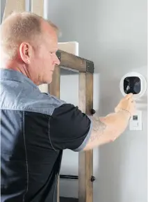  ?? THE HOLMES GROUP ?? If you’re curious about having a smart home, but you’re not quite ready to commit fully, you can start small by incorporat­ing smart lights, thermostat­s and smart locks into your home.