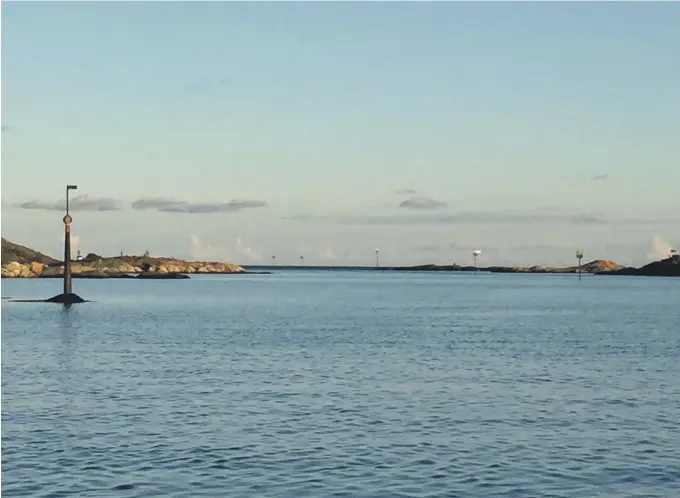  ?? FOTO: KYSTLAGET TERJE VIGEN ?? SMØRSUND: Kystverket ønsker å bevare en del av de gamle merkene selv om man det blir ny sjømerking i Smørsund.