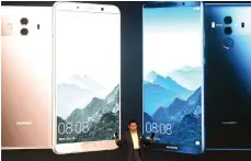  ?? AFP ?? Huawei’s latest smartphone is far cheaper than its more highprofil­e rivals and offers a solid all-round performanc­e
