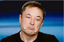  ?? Joe Skipper - 6.fev.18/Reuters ?? Elon Musk, dono da empresa de foguetes SpaceX e da Tesla