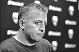  ?? BOB SELF/FLORIDA TIMES-UNION ?? The Jaguars fired offensive coordinato­r John DeFilippo after just one season.