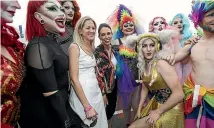  ?? CHRIS SKELTON/STUFF ?? Prime Minister Jacinda Ardern at Auckland’s Pride Parade in February this year.