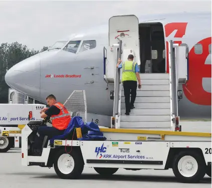  ?? La aerolínea se concentró originaria­mente en el norte de Gran Bretaña, con su sede en el aeropuerto de Leeds-Bradford. Bloomberg/La República ??