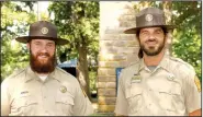  ?? NWA Democrat-Gazette/LYNN KUTTER ?? Matt Mulheran (left) and Bart Taylor are the new park interprete­rs at Prairie Grove Battlefiel­d State Park. Both also are Civil War re-enactors.