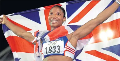  ?? Picture: PA. ?? Denise Lewis, heptathlon champion at the 2000 Olympics, says “we are trying to get to a playing field that is tolerant and accepting of people’s desires and needs”.